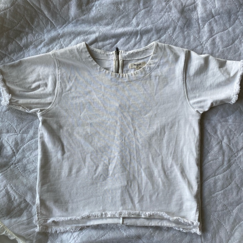 MADEWELL white top.